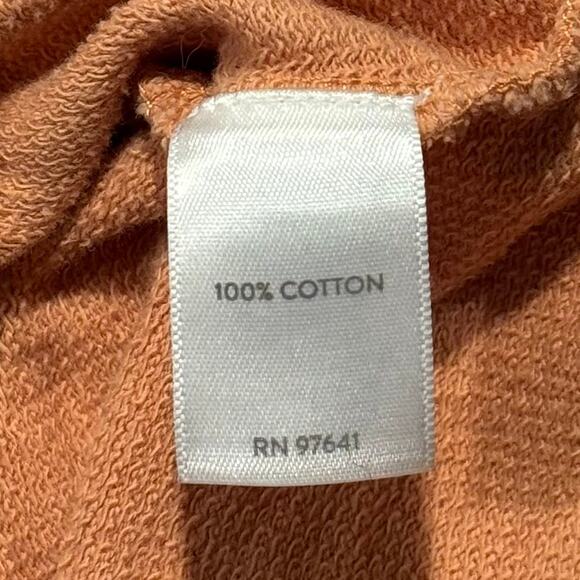 Pure J Jill Top Minimalist Boxy Slouchy Lagenlook Cottage Casual Orange Size 3X - Picture 4 of 8